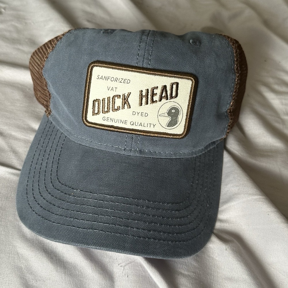 Duck Head Men's Blue & Brown Trucker Cap